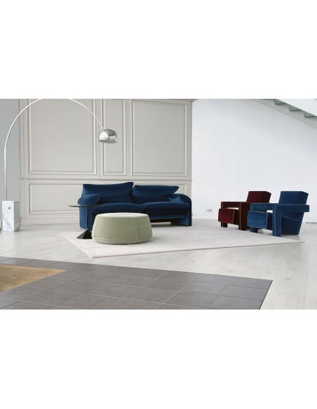Maralunga Maxi Blue Sofa (Expo Offer) Cassina - 6