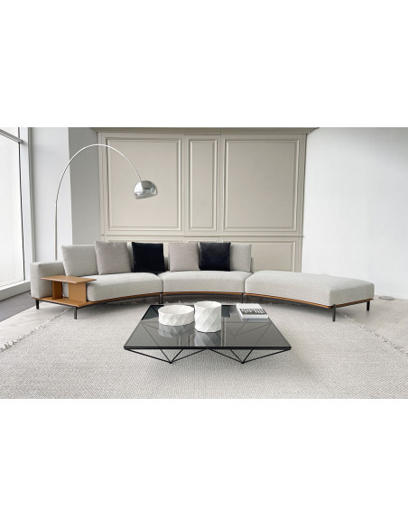 Divano Brera curvo (Offerta Expo) Poliform - 1