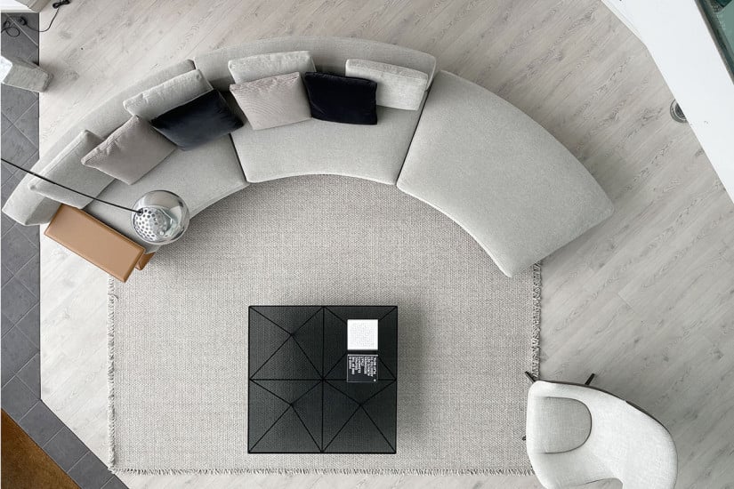 Divano Brera curvo (Offerta Expo) Poliform - 6
