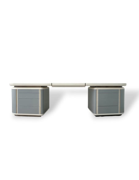 Bureau Tycoon en acajou (Offre Expo) Saba - 7
