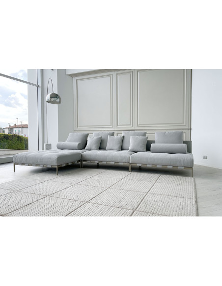 Pixel Light Indoor Grey Sofa (Expo Offer) Saba - 3