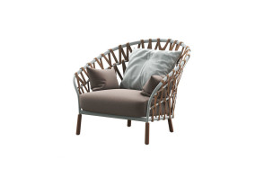 Fauteuil d'extérieur Emma Cross - 1