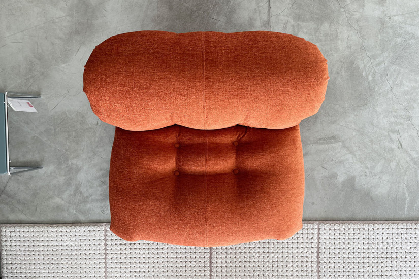 Poltrona Soriana color ruggine (Offerta Expo)  - 6