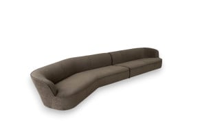 Canapé Lilum en tissu marron (Offre Expo) Maxalto - 8