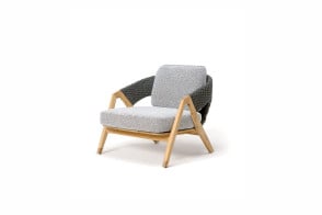 Poltrona lounge per esterno Knit Ethimo - 1 2
