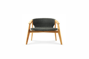 Fauteuil lounge d'extérieur Knit Ethimo - 1