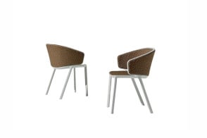 Pluvia Outdoor Small Armchair Ethimo - 1 2