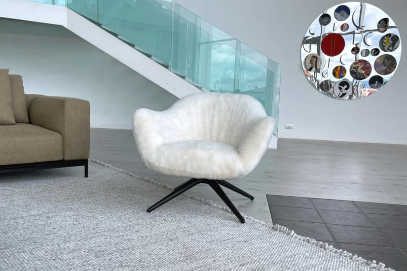 Mad Chair White Armchair  - 3