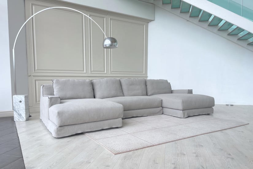 Loll Taupe Sofa (Expo Offer)  - 2