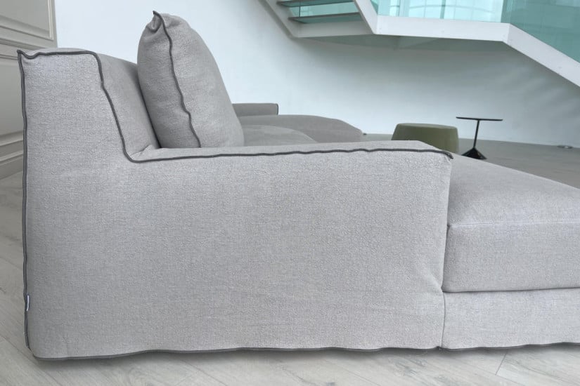 Loll Taupe Sofa (Expo Offer)  - 5