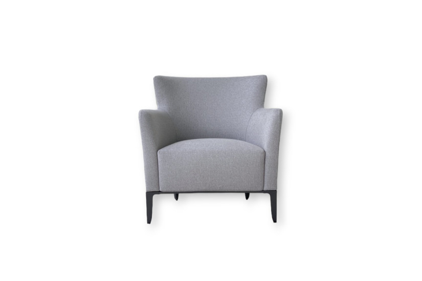 Fauteuil Gentleman Relax en tissu taupe (Offre Expo) - 7