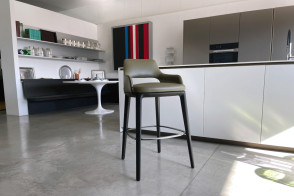 Tabouret Sophie Light en cuir vert (Offre Expo) Poliform - 7 2