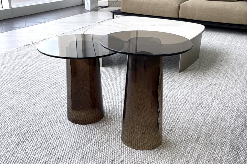 Orbit Glass Coffee Table  - 5
