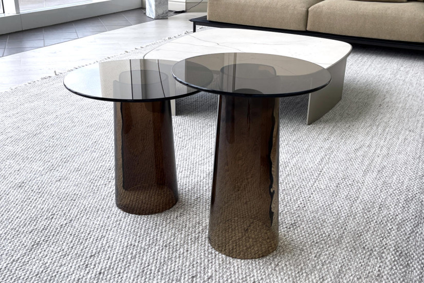Table Orbit en verre - 5