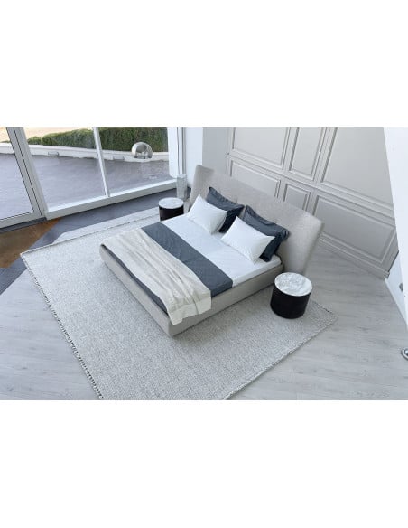 Rever Grey Fabric Bed (Expo Offer)  - 4
