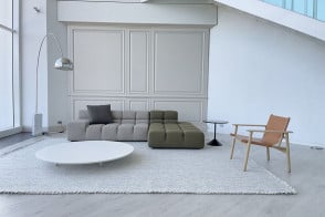 Tufty-Time Green and Grey Sofa (Expo Offer) B&B Italia - 7 2