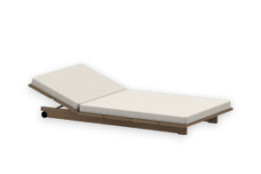 Lettino Outdoor Eolie Roda - 1 2