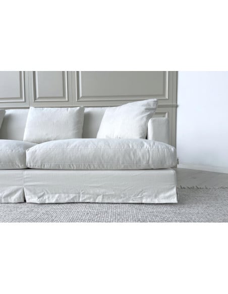 Divano Karma in tessuto bianco (Offerta Expo) Saba - 5