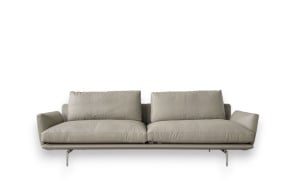 Divano Get Back in pelle tortora (Offerta Expo) Poltrona Frau - 6