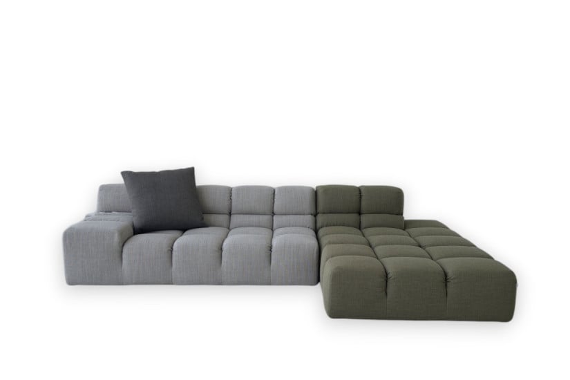 Divano Tufty-Time verde e grigio (Offerta Expo) B&B Italia - 7