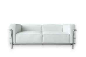 Divan LC3 Fauteuil Grand Confort, Grand Modèle blanc (Offre Expo) Cassina - 6