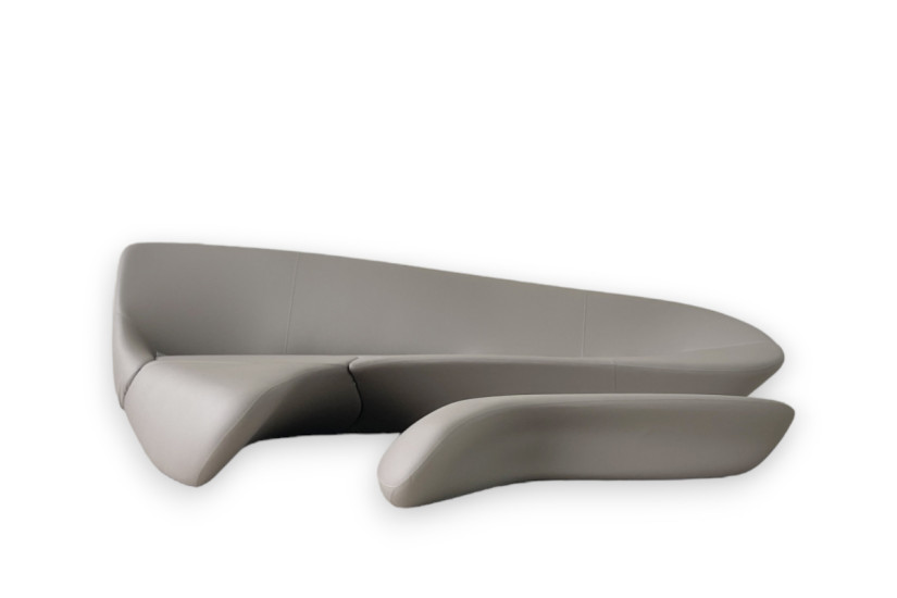 Divano Moon System in tessuto grigio (Offerta Expo) B&B Italia - 6