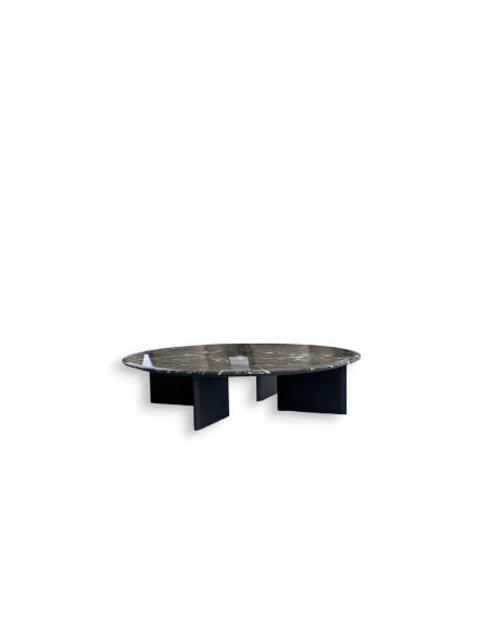 Table Mush en marbre vert (Offre Expo) Poliform - 7
