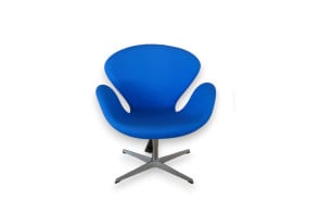 Fauteuil Swan bleu (Offre Expo) Fritz Hansen - 1