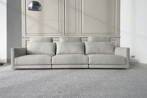 Canapé Bristol 4 places gris (Offre Expo) Poliform - 6 2