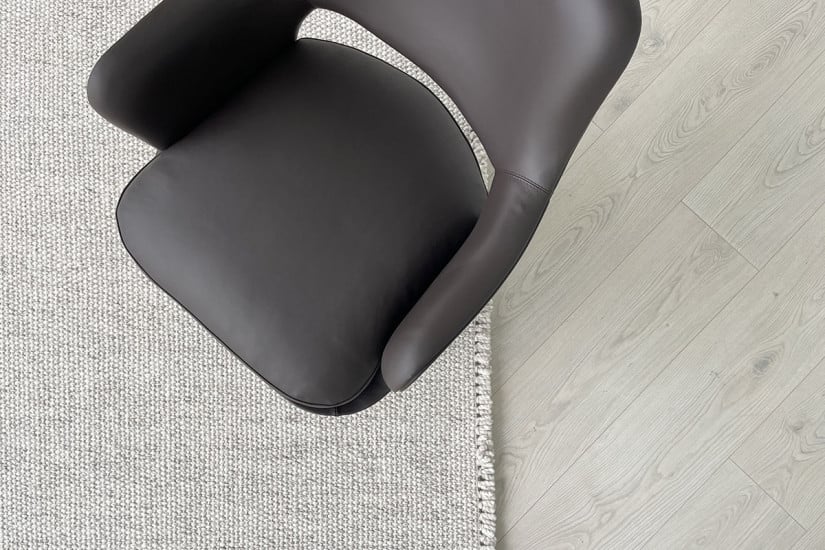 Poltrona Eliseo in pelle marrone (Offerta Expo) Flexform - 4