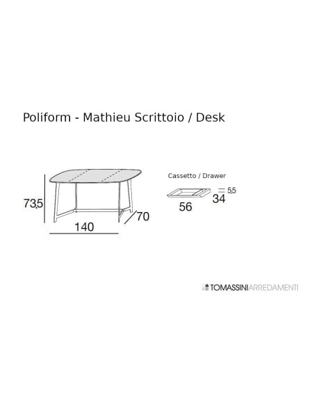 Bureau Mathieu (Offre Expo) Poliform - 8