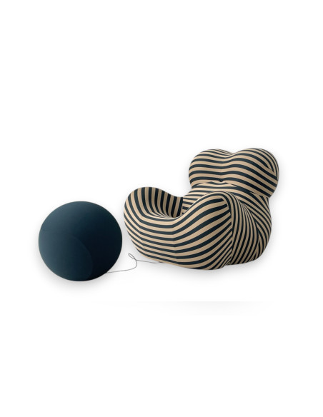 Poltrona Up 50 en tissu bicolore (Offre Expo) B&B Italia - 9