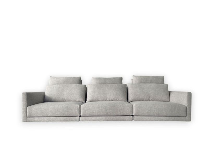 Canapé Bristol 4 places gris (Offre Expo) Poliform - 6