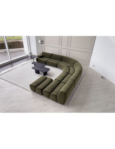 Ernest Green Fabric Sofa (Expo Offer) Poliform - 4