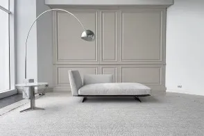 Dormeuse Evergreen in tessuto bianco (Offerta Expo) Flexform - 8 2