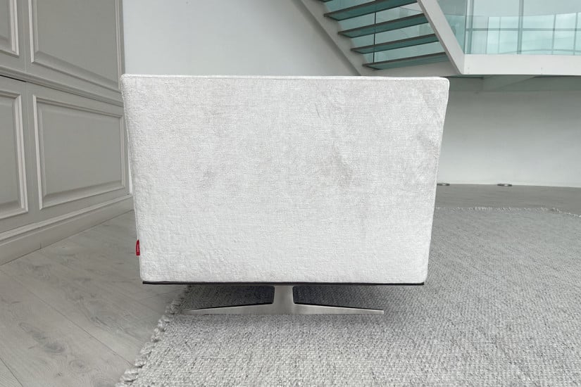 Evergreen White Leather Dormeuse (Expo Offer) Flexform - 3