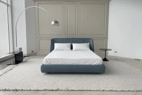 Letto Archibald in pelle blu (Offerta Expo) Poltrona Frau - 8 2