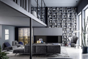 Wall 30 Bookcase Novamobili - 1 2