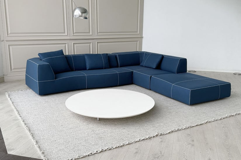 Divano Bend blu (Offerta Expo) B&B Italia - 2