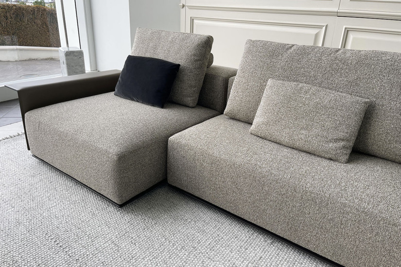 Canapé Westside taupe (Offre Expo) Poliform - 4