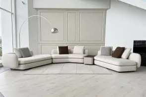 Saint Germain Beige Sofa (Expo Offer) Poliform - 8 2