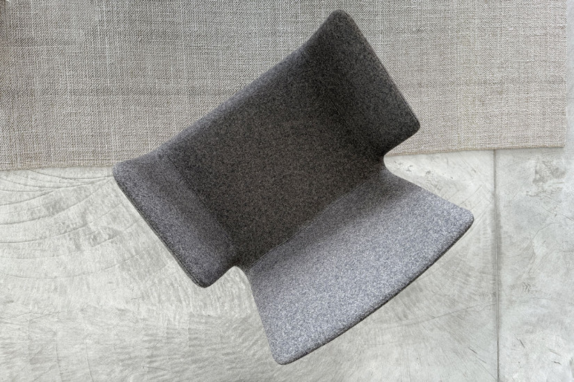 Chaise Joko grise (Offre Expo) Kristalia - 5