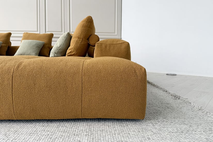 Pixel Orange Sofa (Expo Offer) Saba - 3