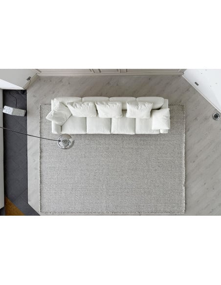 Canapé Soft Dream en cuir blanc (Offre Expo) Flexform - 4
