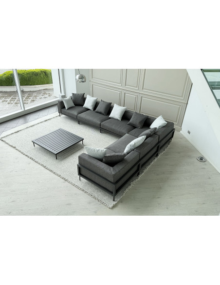 Divano da esterno Cleo Soft Alu grigio (Offerta Expo) Talenti - 5