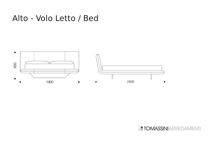 Lit Volo Gris (Offre Expo) Alto - 7