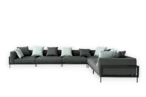 Cleo Soft Alu Outdoor Grey Sofa (Expo Offer) Talenti - 7