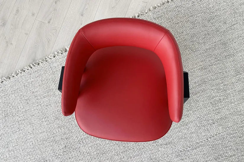 Loai Red Small Armchair (Expo Offer) Poliform - 3