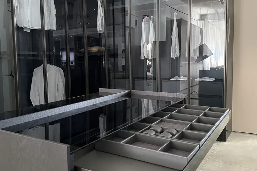 Perry Hinged Doors Wardrobe (Expo Offer) Novamobili - 5