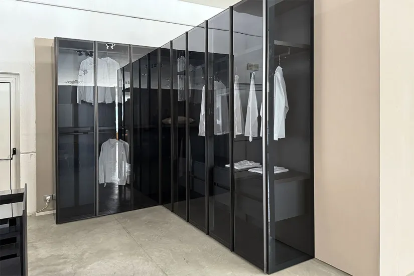 Perry Hinged Doors Wardrobe (Expo Offer) Novamobili - 6